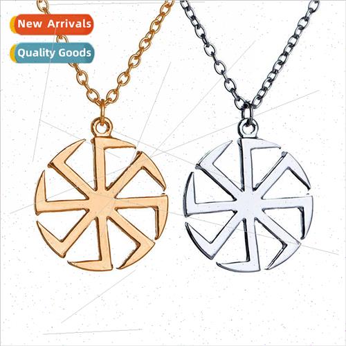 Jewelry Fashion Amulet Pagan Sun Amulet Pendant Necklace Eur