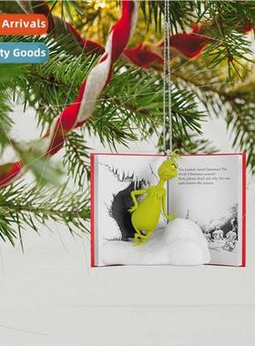 2022 Christmas Grinch Hanging Decorations Christmas Tree Han