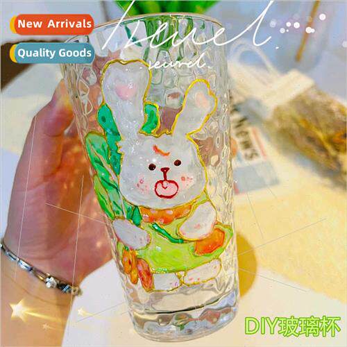 DIY glass cup hand-painted glass cups painted graffi glass p