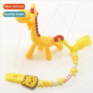 Baby Giraffe Teether Baby Non-Toxic licone Teething Stick Bo