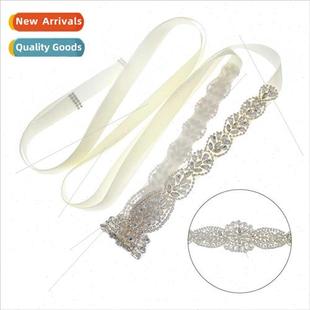 fashion accessories luxury rhinestone Eur Wedding belt dress