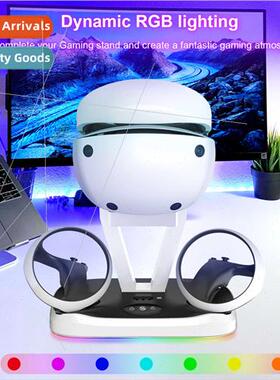 PS5 VR2 Magnetic Charging Dock ghting PS VR2 Charging Stand
