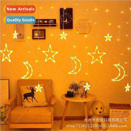 LED copper wire star lights string full stars Christmas Day