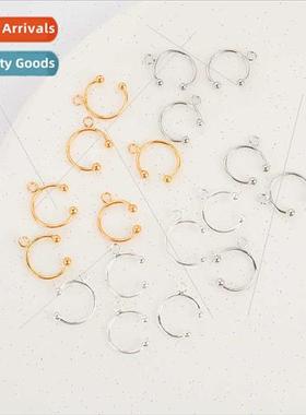 gold-plated color-retaining double beads side adjustable ope