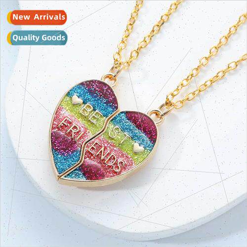new letters best friends best friends necklace magnetic grad