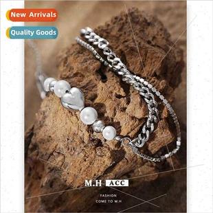 necklace splicing female niche collar Love girlfriends beads