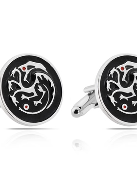 Song of Ice Fire Power Cufflinks Zinc Alloy Shaped Dragon
