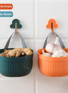 Onion ginger garlic storage basket kchen put onion garlic wa