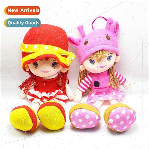 38CM Red Pink Rustic Cute Wearing Skirt Ragdoll Girl Toys