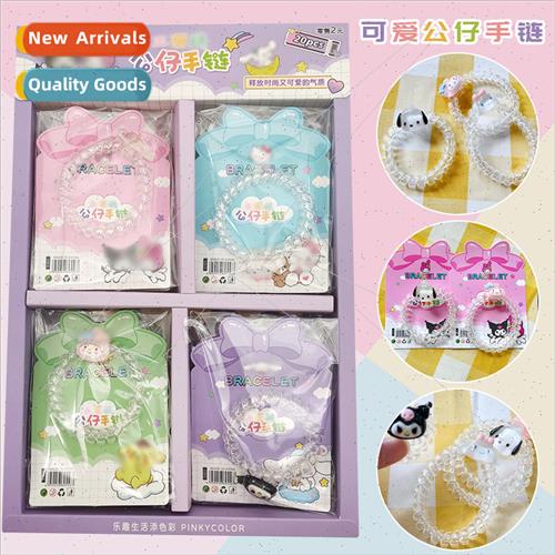 Doll bracelet cartoon phone line hair band students high ela