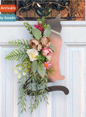 Speedway cat wooden sign 2023 creative home wreath decoratio