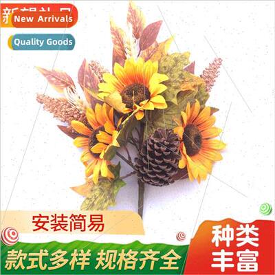 Harvest Thanksgiving Day Decoration mulation Sunflower Maple