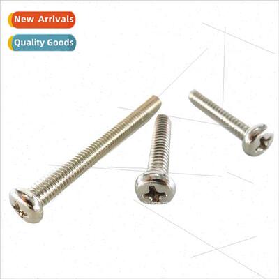 3.0 Small head screws PM nickel black cross round head elect