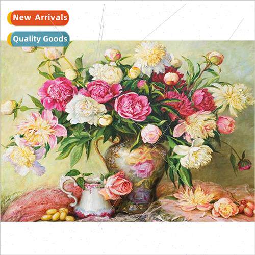 New handmade simple point drill cross stch decorative painti