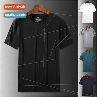 short 2023 shirt new silk summer sleeved Couple men ice