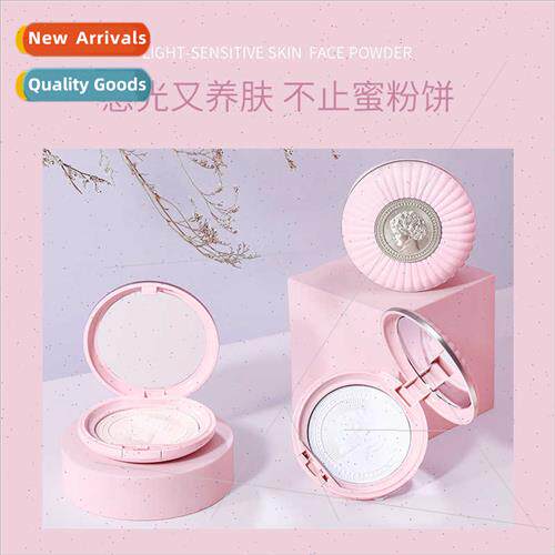 Elegant feather soft powder cake natural light delicate conc