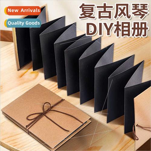 Organ book folding diy retro blank growing up memorial memor