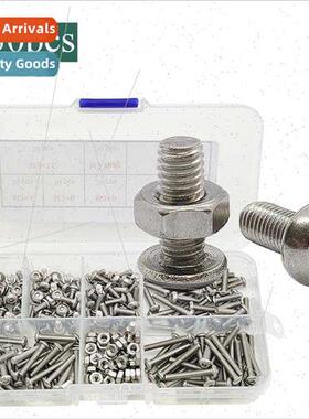 230pcs boxed M3*4-20 wh hexagon nuts Stainless steel 304 pan