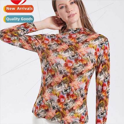 High neck pullover sweater fall winter new pure wool knting