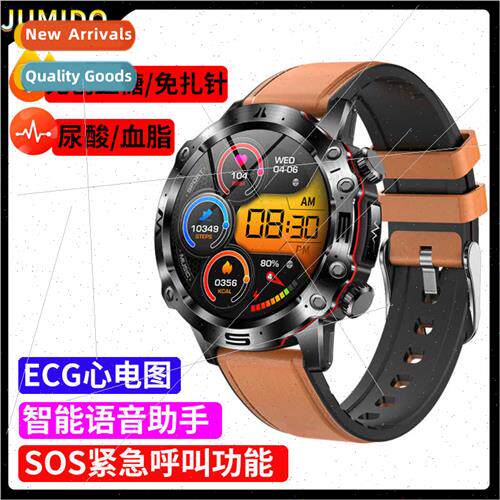 ET482 Smart Watch Outdoor Sports AMOLDE HD ECG Bluetooth Cal