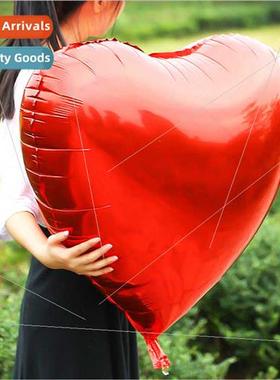 Aluminum film balloon 22 inch 55cm extra large heart shaped