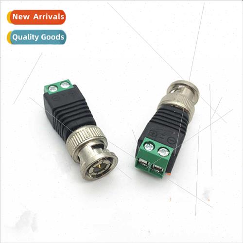Green terminal BNC male solder-free power converter Q9 surve