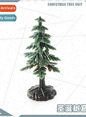 Sandbox Christmas Christmas Tree Scene Birthday Cake Decorat