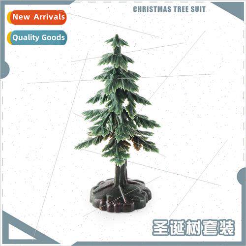 Sandbox Christmas Christmas Tree Scene Birthday Cake Decorat
