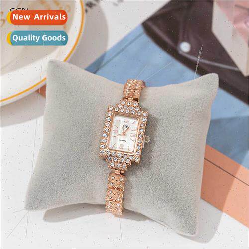 Genuine ladies niche square full star fashion alloy bracelet