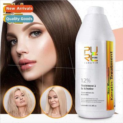 Brazilian Hair Oil ening & Frizz Control Keratin 1000ml 12%