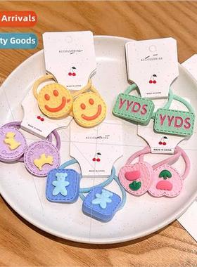 Koreachildren small rubber bcute girls baby leather bhead ro