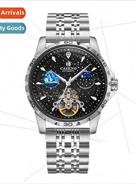 Star Ocean Steel minescent Water Resistant Tourbillon Mechan