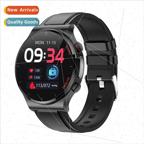 E300 smartwatch laser assisted heart rate ECG blood pressure