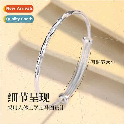 Multi-faceted rhombus car flower whe copper silver-plated br