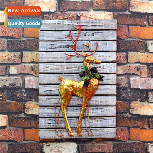 Christmas supplies Christmas decorations wooden hanging sign