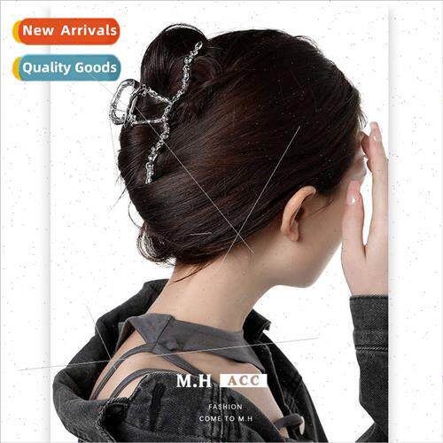 Bow Grab Clip Irregular Minimalist Wind Clip Hair Hundred Sh