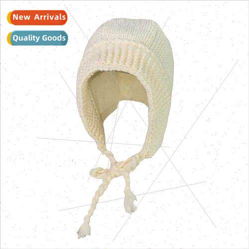 Wider thicker handmade crochet thick line knted cap female f