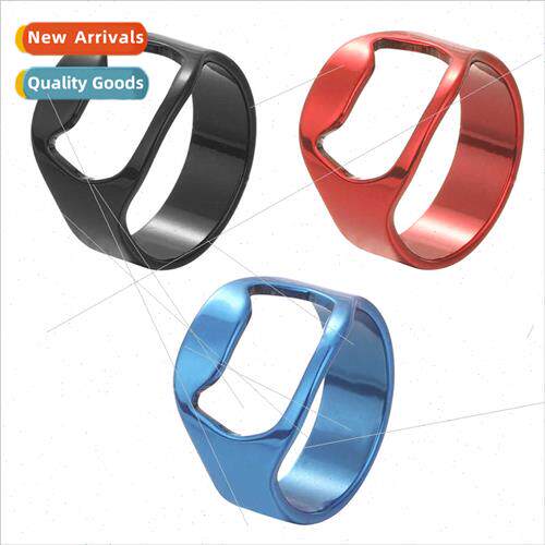 Bottle opener finger ring open beer cap ring men personalize
