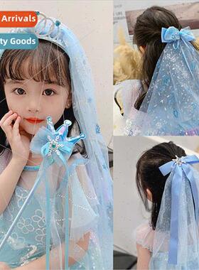 2022 Children Frozen hair clips hair bands Princess Elsa sup