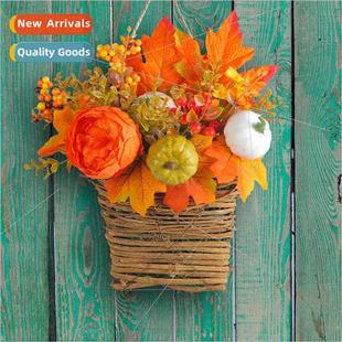 festival pumpkin flower 2023 golden harvest basket maple new