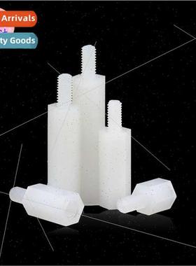 Large quanty M5 hexagonal single head nylon plastic studs wh