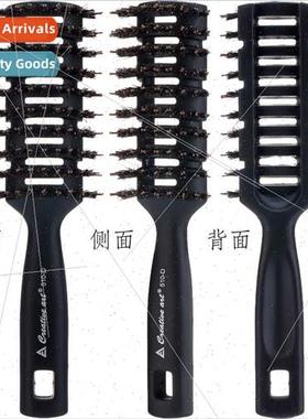 Rib comb pig bristle rib comb hollow fishbone comb hair salo