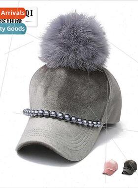 Jen Yueqi Korean spring ladies hat leisure Venus velvet fabr