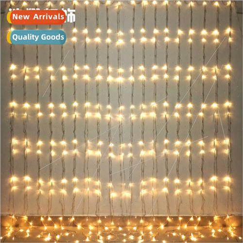 LED running lights string curtain lights waterfall backgroun