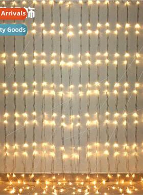 LED running lights string curtain lights waterfall backgroun