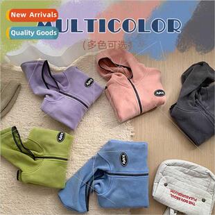 New children Ollie fleece jacket men women in large children