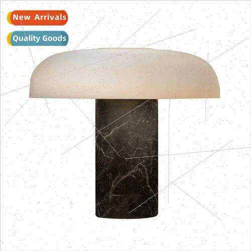 -modern light luxury marble table lamp Scandinavian designer
