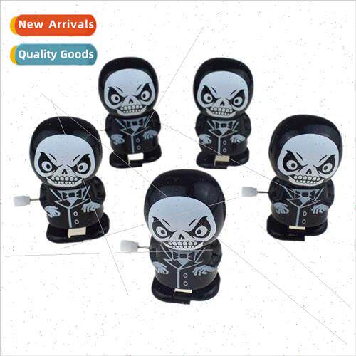 Creative Clockwork Walking Black Grim Reaper on chain will w