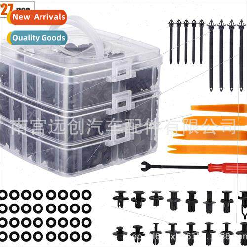 727PCS Boxed Clip 16 Types Car Bumper Plastic Rivet Fastener
