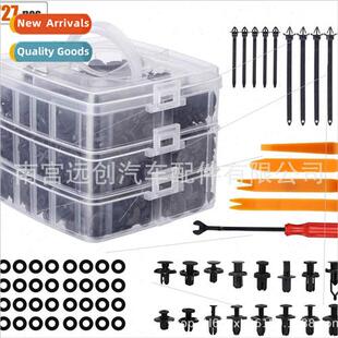 727PCS Boxed Clip 16 Types Car Bumper Plastic Rivet Fastener